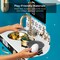Best Choice Products Pretend Play Kitchen Wooden Toy Set for Kids w/ Telephone, Utensils, Oven, Microwave